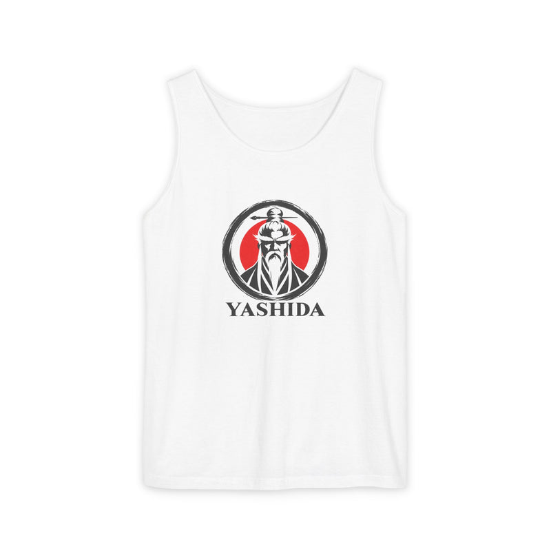 White Belt Garment-Dyed Tank